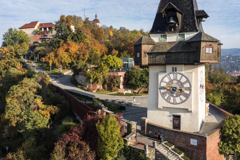 Schlossberg im Herbst